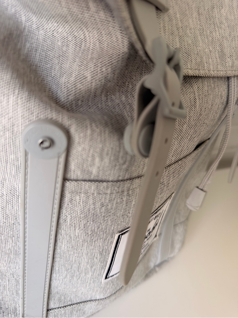 Herschel Supply Company Light Grey Canvas Retreat Backpack - Picture 3 of 16